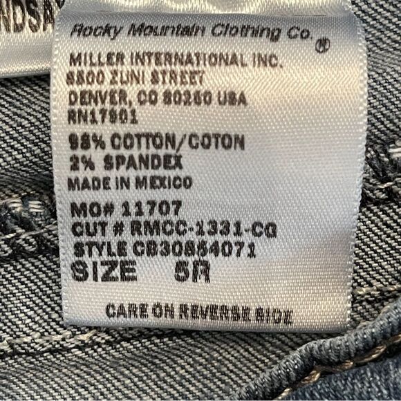 Cruel Girl Lindsay Bootcut Jeans Low Rise Medium Blue Denim Juniors 5R - Picture 8 of 13